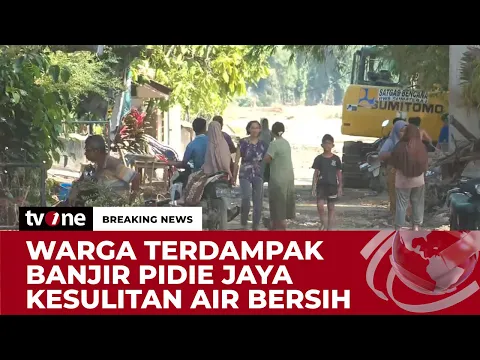 90 Persen  Permukiman Rusak, Akses Air Bersih Masih Sulit Didapatkan di Pidie Jaya, Aceh