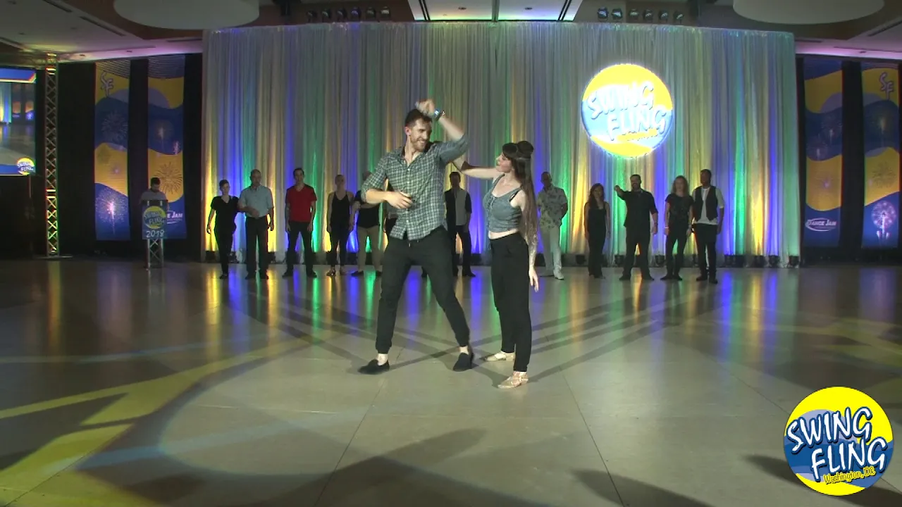 Swing Fling 2018 Open Strictly Swing Sean McKeever & Stacy Kay