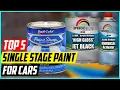 Top 5 Best Single Stage Paint For Cars