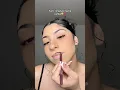 Such a fancy lip combo