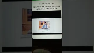 Download Video ini hanya untuk penderesan pribadi dan keluarga K.AHKAM : 55 - 65 A MP3