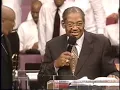 Bishop G. E. Patterson (Part 2) (sings You Won't Leave Here Like You Came) "Luke Chap. 4"  ~ The Spirit of Praise was too high for him to preach this one.