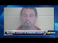 Escaped inmate captured in Webster County