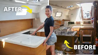 REBUILDING A $5k 40yo BOAT INTO A MODERN YACHT!