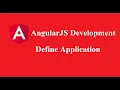 Define Angular Application Angular Tutorial for Beginners - PART 2