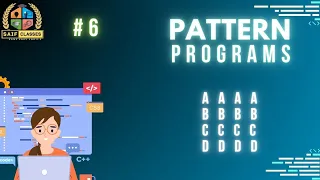 Pattern Program Episode - 6 Java ICSE IX X Hindi Urdu