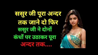 romantic story of father in law and daughter in law novel story in hindi manohar kahaniyan 
