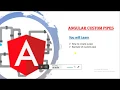Custom Pipes in Angular