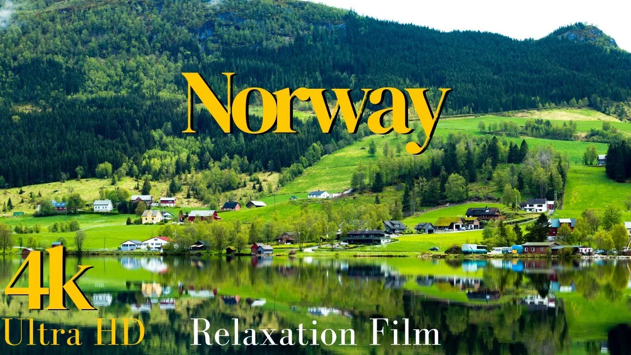 Norway 4k-Scenic Relaxation Film With Calming Music.
