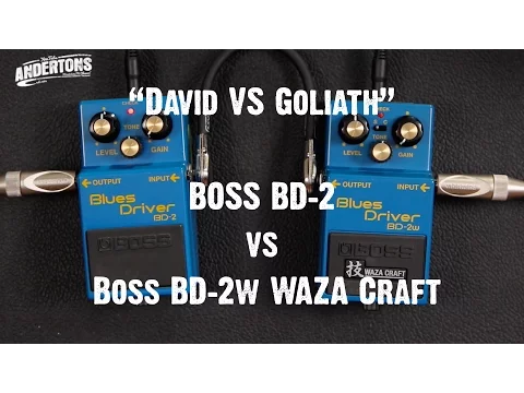 BOSS BDw Blues Driver Overdrive   Delicious Audio