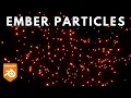 How To Make Fiery Embers in Blender - Blender Particles Tutorial