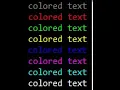 How to use Colorama in Python