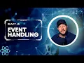DO THIS To Handle Events Better In React JS