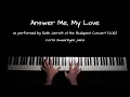 Answer Me, My Love - Keith Jarrett
