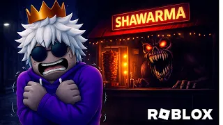 💀 Sobreviví la NOCHE en SHAWARMA KIOSK… NO debí quedarme | ROBLOX