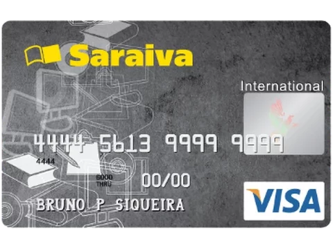 CARTÃO DE CRÉDITO INTERNACIONAL SEM ANUIDADE SARAIVA