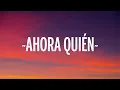 Marc Anthony - Ahora Quien (Salsa Version) (Letra)