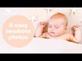 How To DIY A Newborn Photo Shoot at Home Newborn Photo Ideas Chatbooks