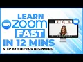 ZOOM TUTORIAL How To Use Zoom STEP BY STEP For Beginners COMPLETE GUIDE