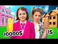 Download Lagu Rich vs. Poor Adventure: Kids build and decorate a house