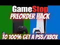 How to Preorder a Series X from GameStop 100