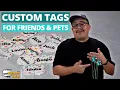 How To Make Custom ID and Pet Tags With Sublimation