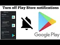 Download Lagu How to turn off notifications on Google Play Store | Disable notifications | Techno Logic