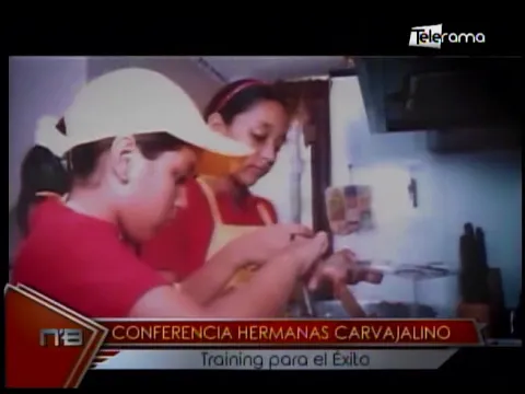 Conferencia hermanas Carvajalino Training para el éxito