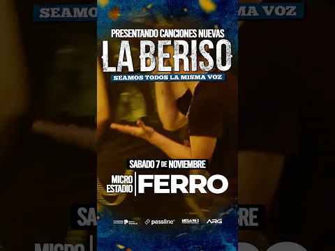 La Beriso - 7/11 en el microestadio de Ferro (Buenos Aires)
