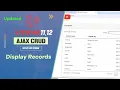 Laravel AJAX CRUD Saved Data
