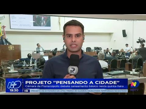 Projeto “Pensando a Cidade": Câmara de Florianópolis debate saneamento básico nesta quinta-feira