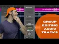 Edit Multiple Tracks in Logic Pro X Group Editing