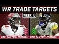 Best Wide Receivers to Trade For and Away Week 10 2021 Fantasy Football Advice