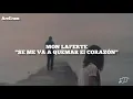 Se me va a quemar el corazón / Mon Laferte / Lyrics / Letra