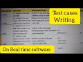 How to write test case on a Login Page of any software Learn with Real Time Software