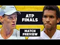 Sinner vs Auger Aliassime | ATP Finals 2025 | Tennis Talk Preview \u0026 Prediction