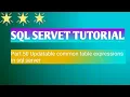 Part 50 Updatable common table expressions in sql server