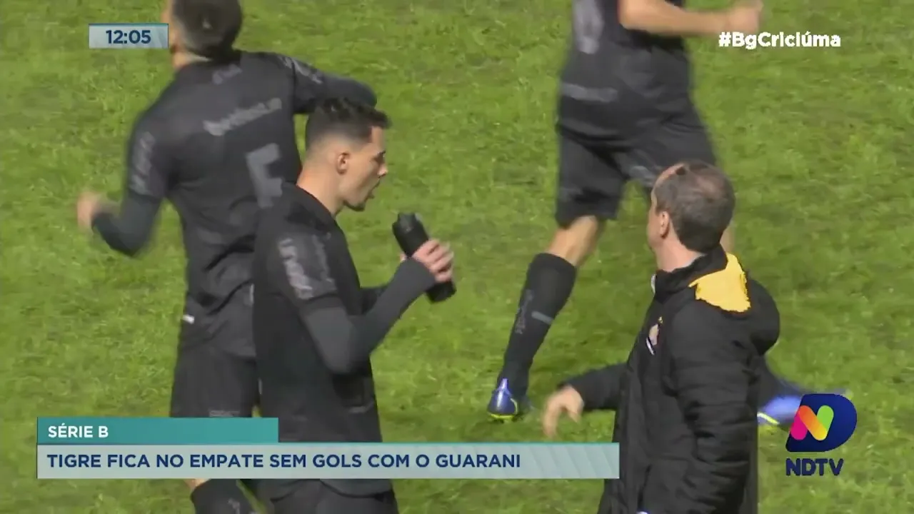 Tigre fica no empate sem gols com o Guarani pela Série B