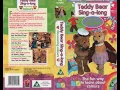 Lagu Teddy Bear Sing Along: Discovering Colours (1995 UK VHS)