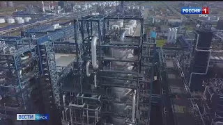 Новый комплекс первичной переработки нефти запустили на Омском НПЗ