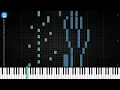 🎹 Shrek (True Love's First Kiss), Harry Gregson-Williams, John Powell, Synthesia Piano Tutorial