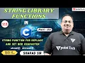 String Library Functions in C Part-23 String Function for Replace and Set New Characters strset