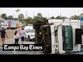 Tornado warning issued for parts of Pinellas Hillsborough