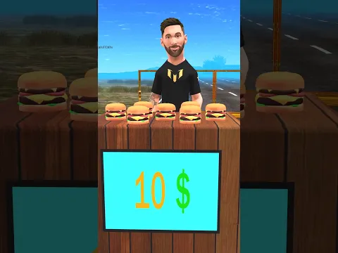 CR7 Vs Messi, Who's the Burger King! 😆