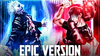 no fear x hollow purple gojo vs toji epic version