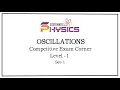Oscillation Competitive Exam Corner - 1