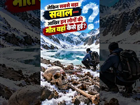 उत्तराखंड की रहस्यमयी झील "कंकाल झील" ........#facts  #viral  #reelitfeelit  #laketahoe