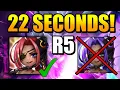FASTEST Solo R5 Team Without Deborah Potentially Minimum Rune Requirement Summoners War
