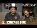 Fire Tweets Joe Minoso and Yuri Sardarov React - Chicago Fire Digital Exclusive