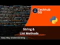 Python String List Explained Day 5 - Python for Beginners